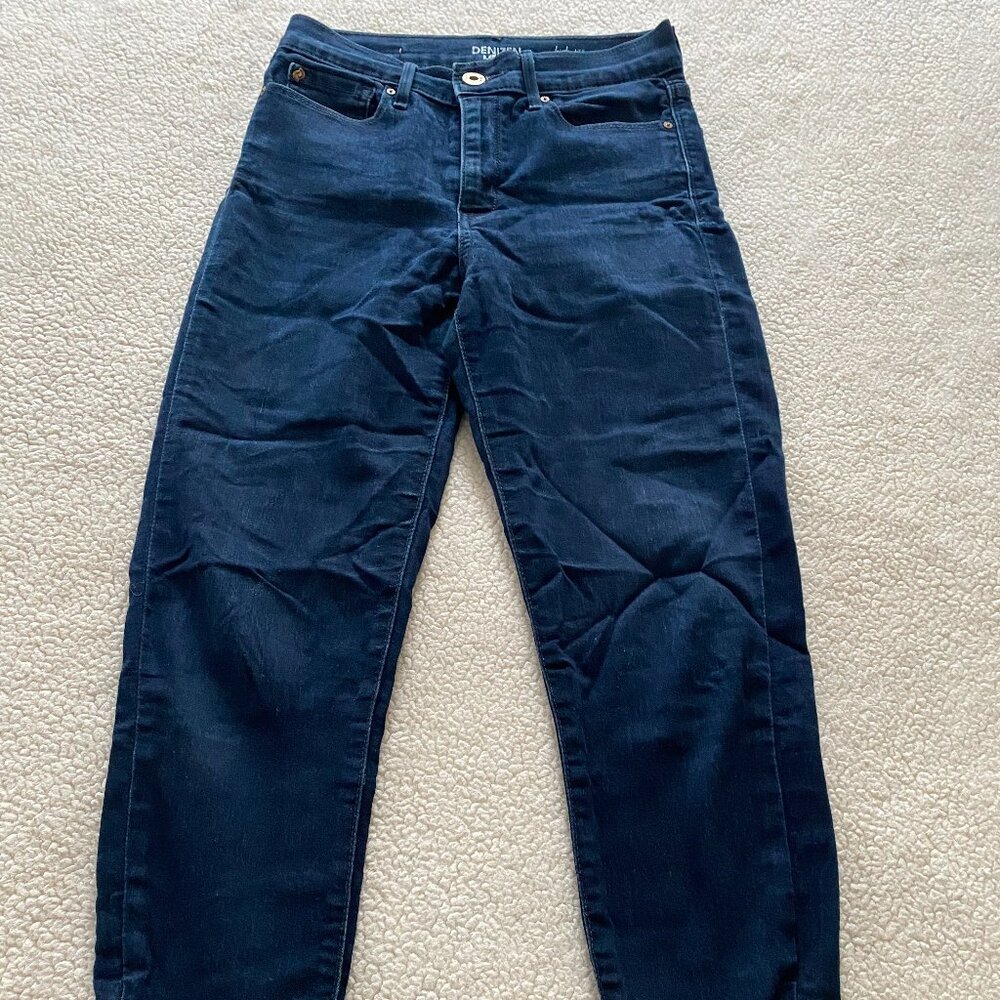 Denizen Levi's, Dark Wash, High Rise Ankle Jeggings, Size 5 (27W)